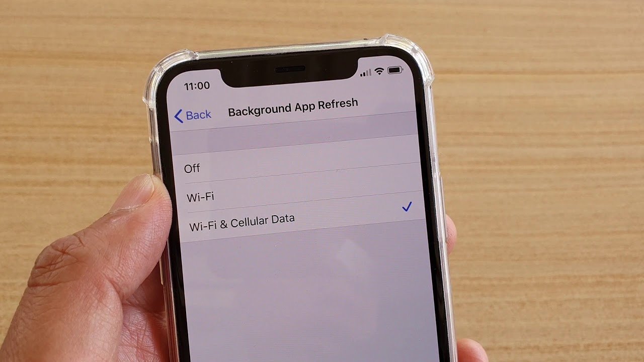 iPhone 11 Pro: How to Turn Background App Refresh to Off ...