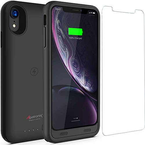 iPhone XR Battery Case with Qi Wireless Charging ...