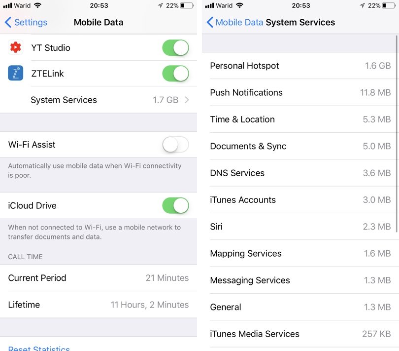 See How Much Data Is Used By Personal Hotspot On iPhone ...