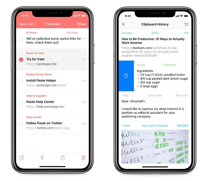 The Best iPhone Clipboard Managers