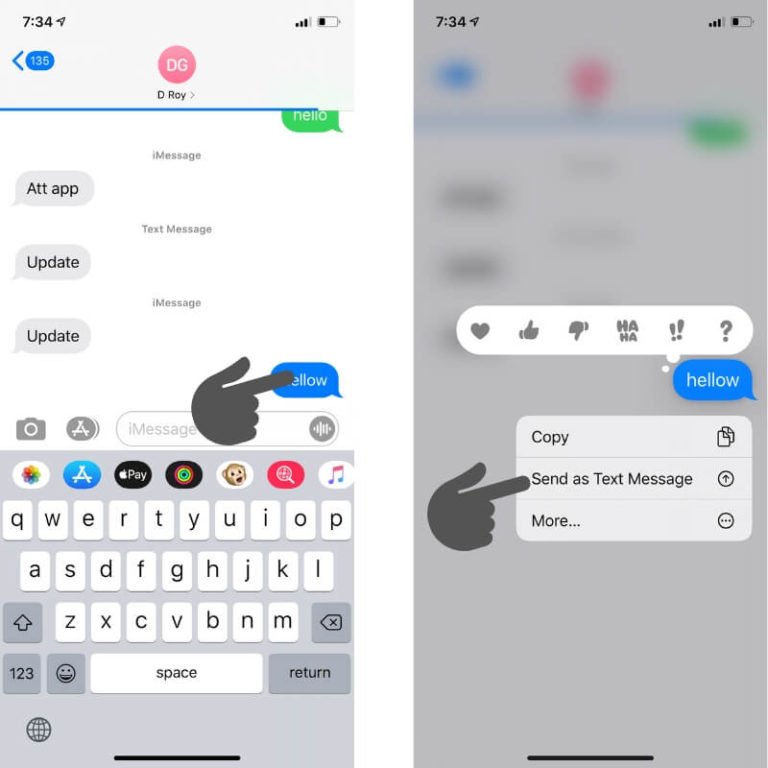 How to Change iMessage Message Send as SMS on iPhone, iPad