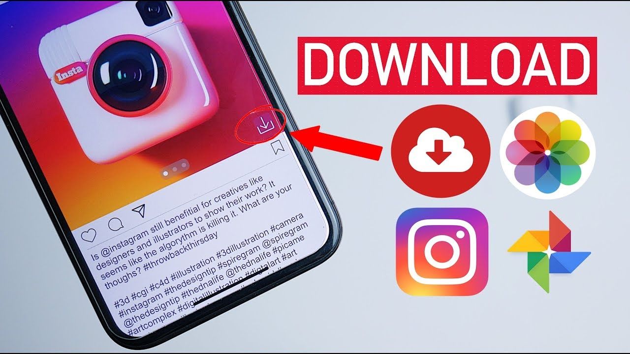 How To Save Instagram Videos &  Photos on iPhone/Android ...