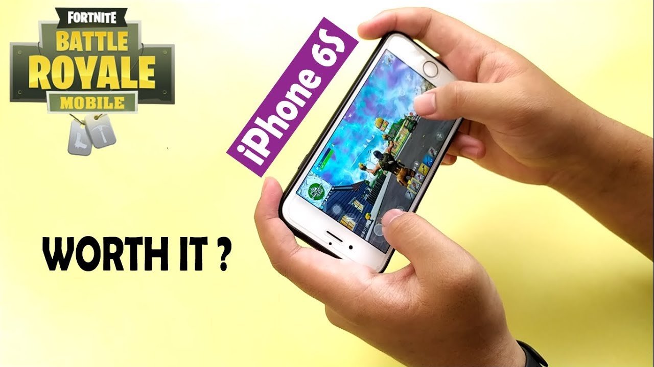Test Play Fortnite Mobile On iPhone 6S! (2019)