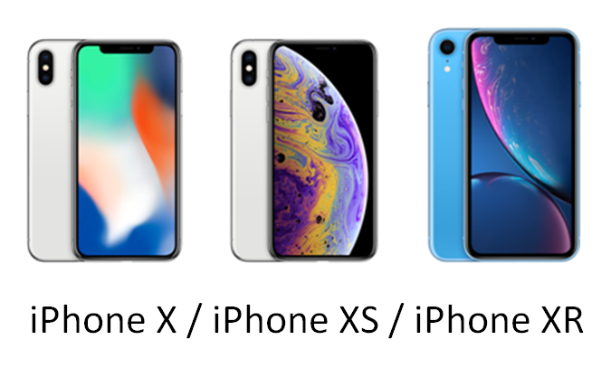 Apple iPhone X vs iPhone XS vs iPhone XR
