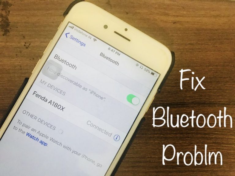 Fix iOS 14 Bluetooth Not Working on in car iPhone 11,12 ...