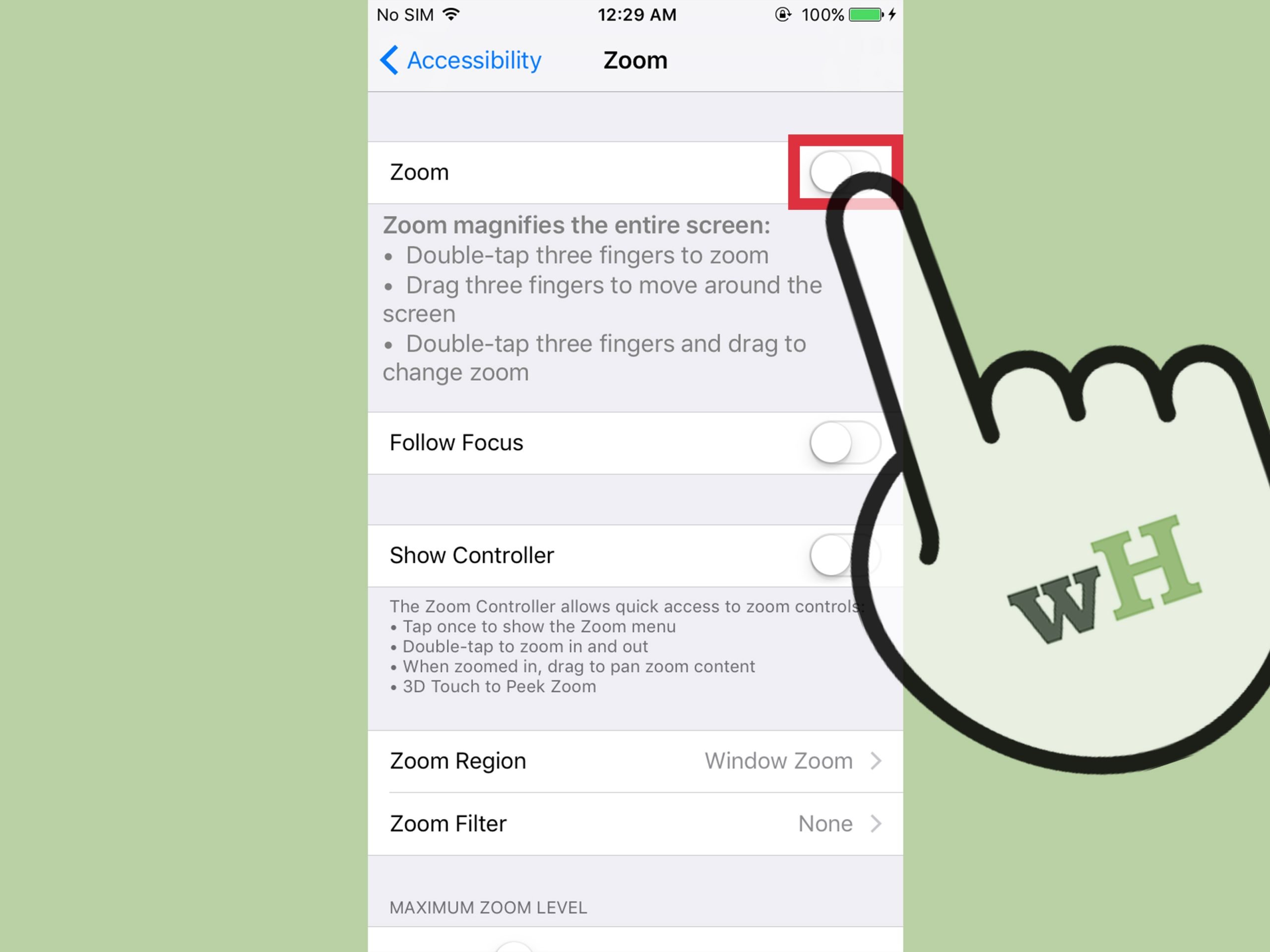 How to Turn Off Zoom on an iPhone: 5 Steps (with Pictures)