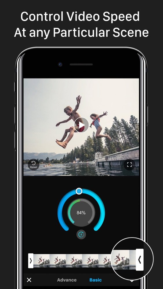 Slow Motion Video Fx Editor App for iPhone