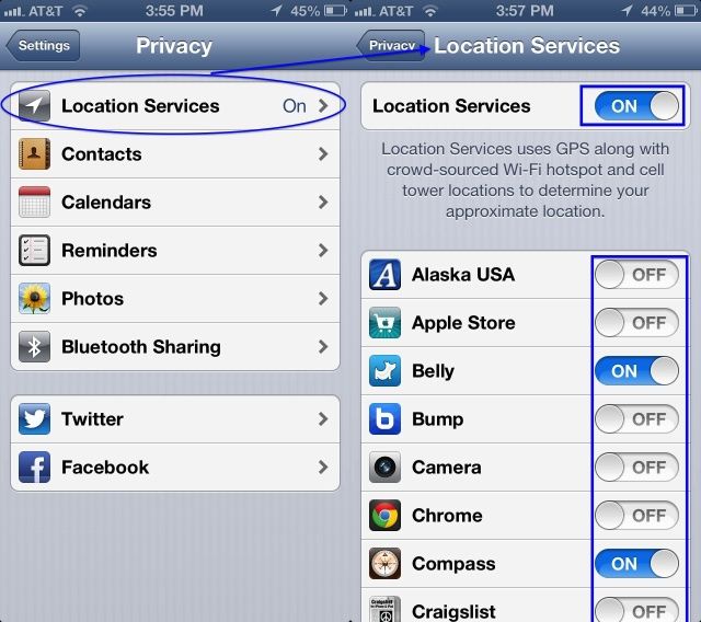 Turn Off Location Services On Your iPhone And Save Some ...