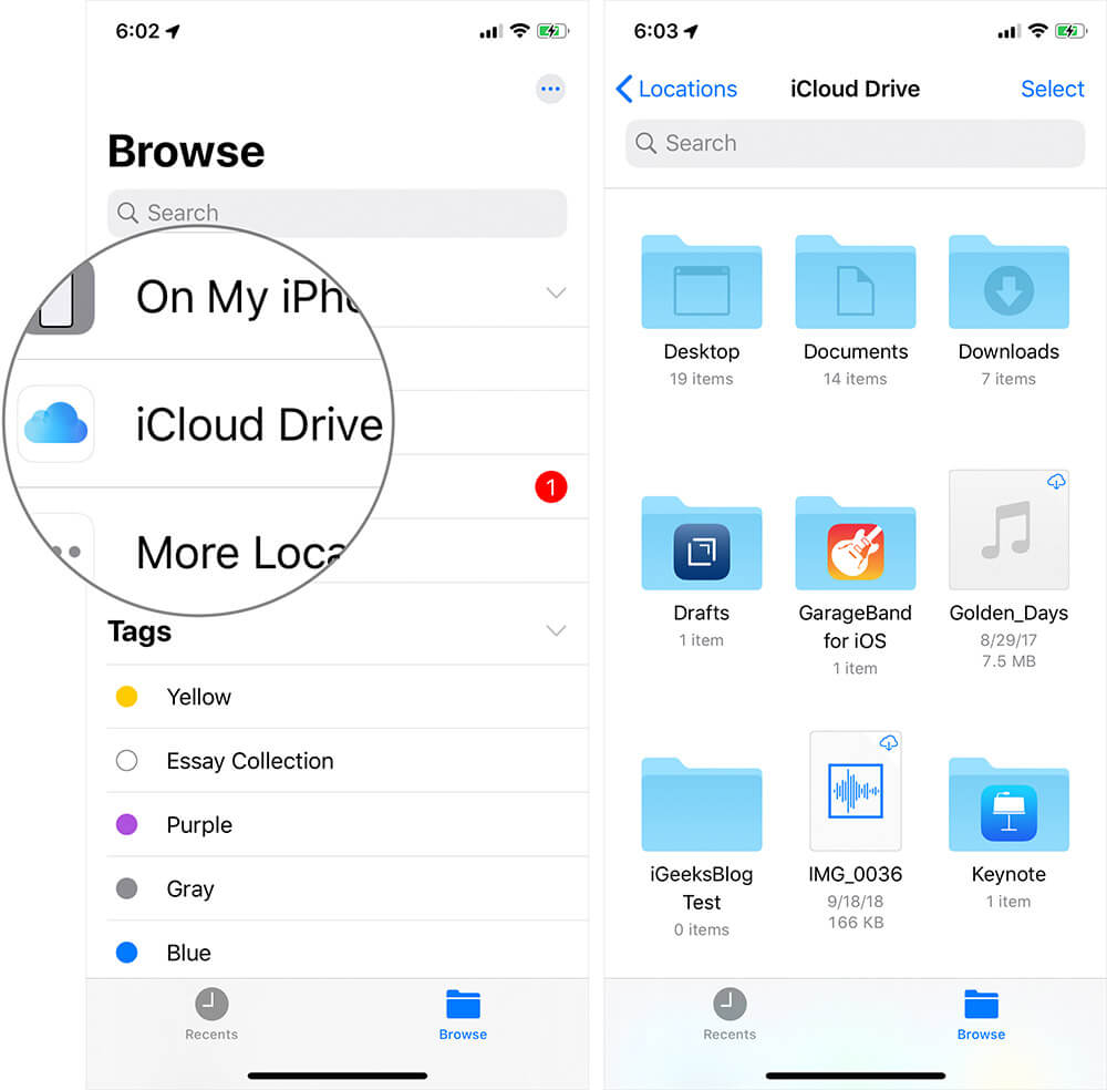 How to Access iCloud Drive Files on iPhone and iPad