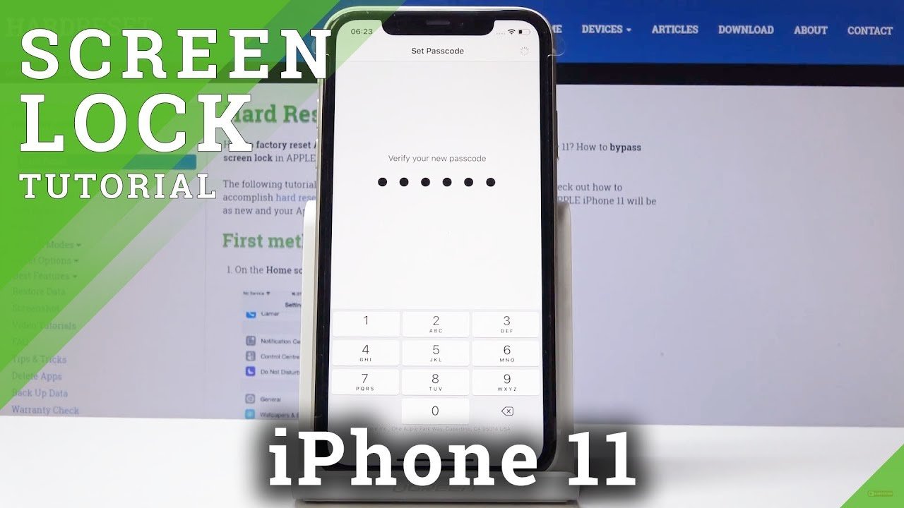 How to Add Passcode in iPhone 11