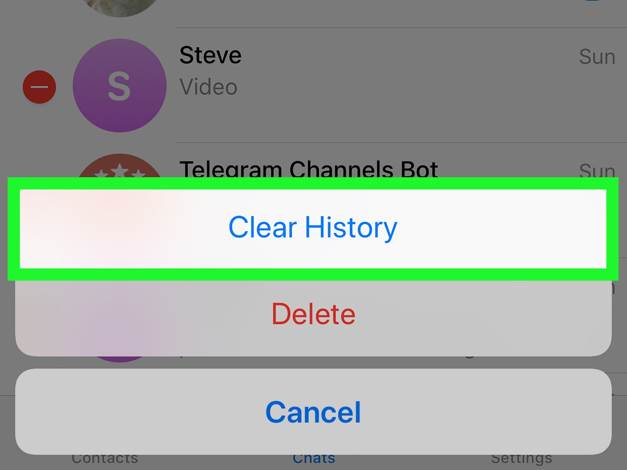 How to Delete Messages on Telegram on iPhone or iPad: 14 Steps