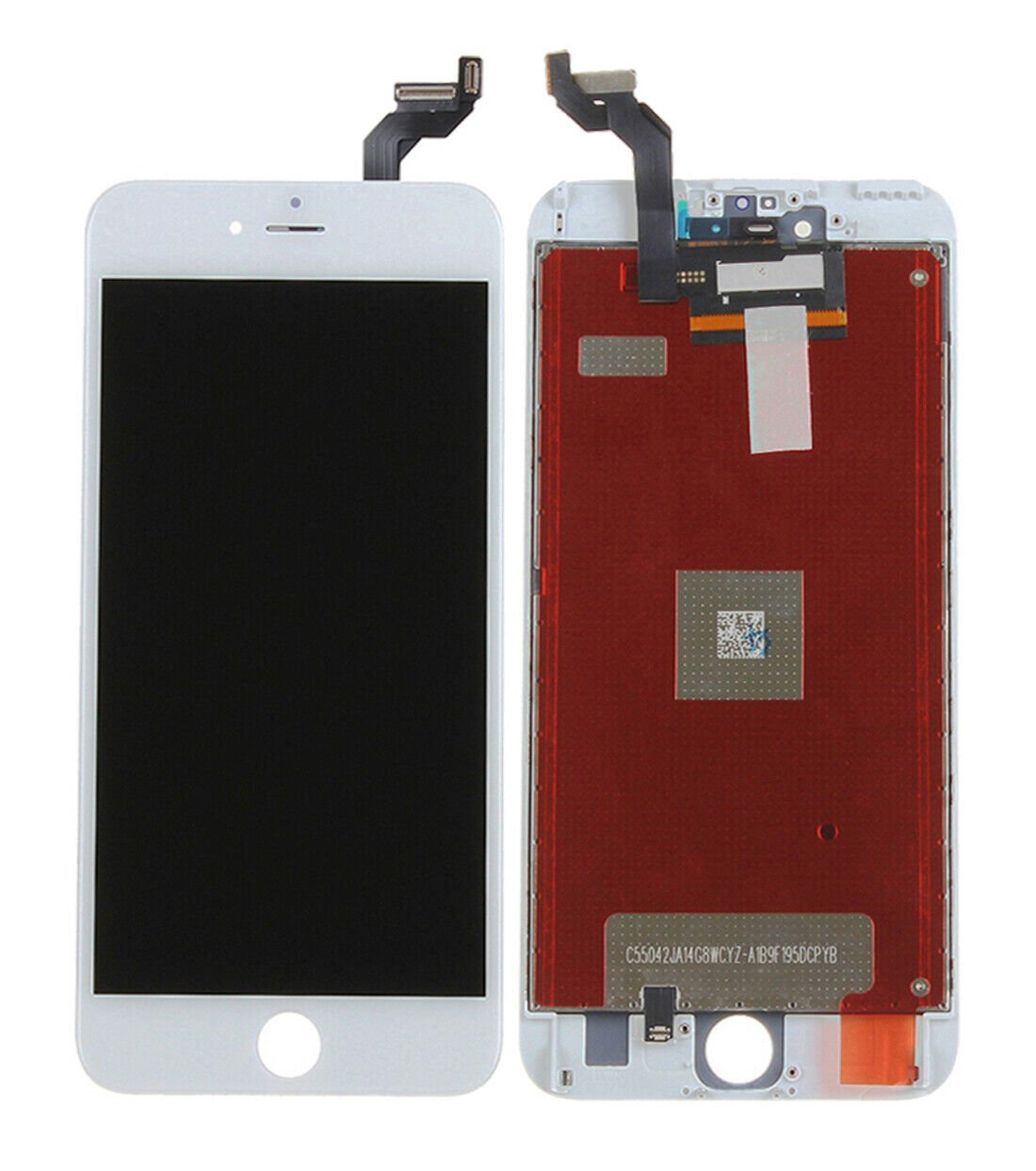 For iPhone 6S Plus LCD Touch Screen Assembly Replacement White A1634 ...