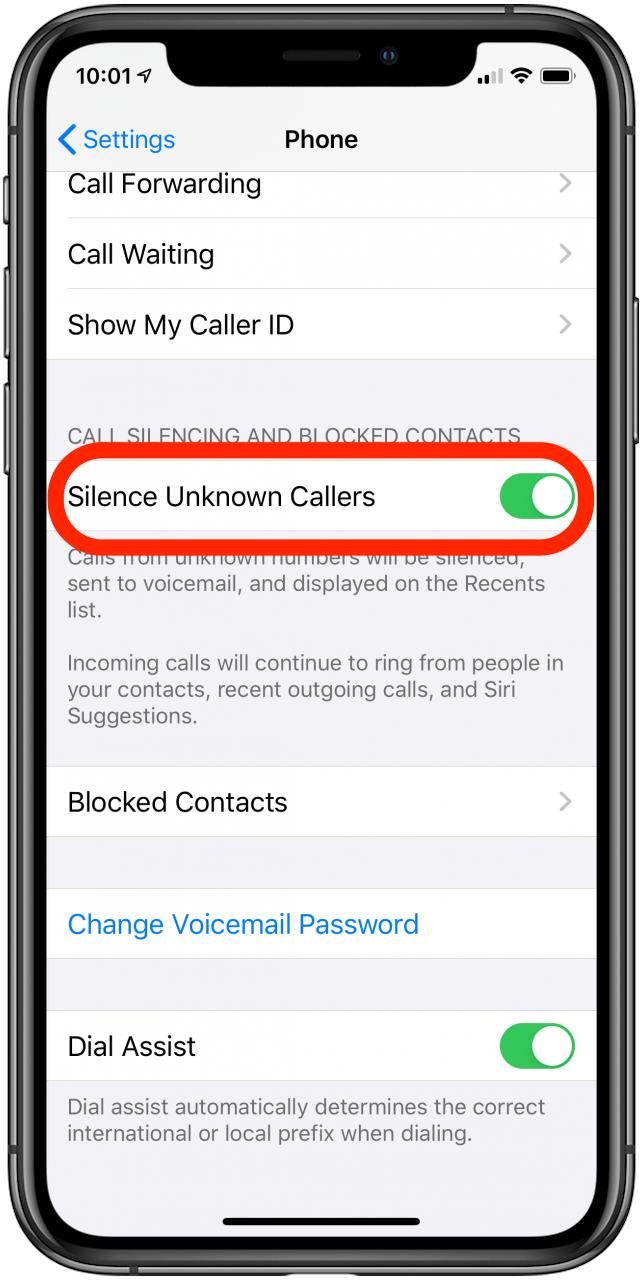How to Block Unknown Calls on the iPhone
