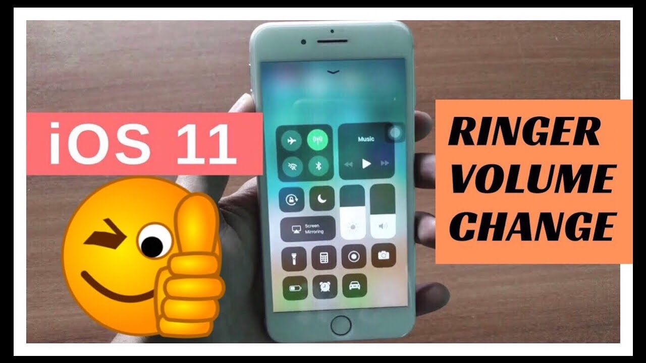 How to Change Ringer Volume on iphone using Volume Key