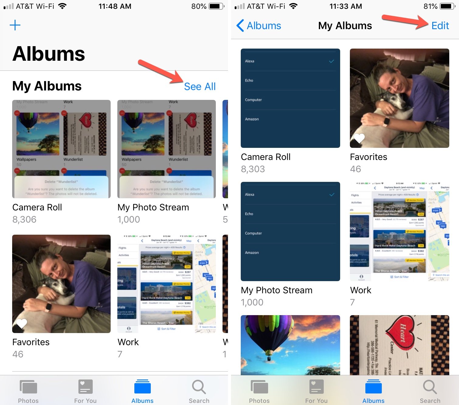 How to delete photo albums on iPhone, iPad and Mac