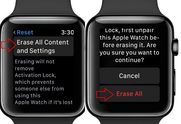 How to Reset Apple Watch without Apple ID and Paired iPhone