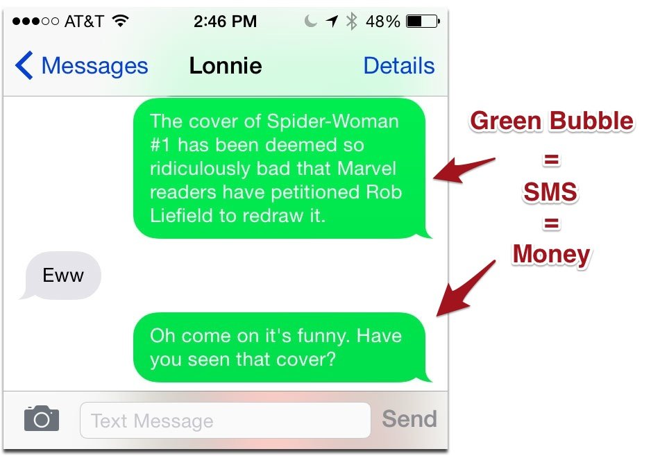 How To Tell iMessages From Text Messages  The Mac Observer