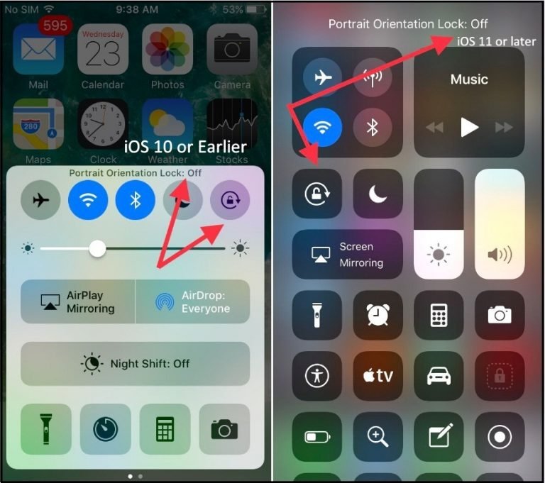How to Turn On/Turn Off Auto Rotate iPhone 12 Screen Orientation