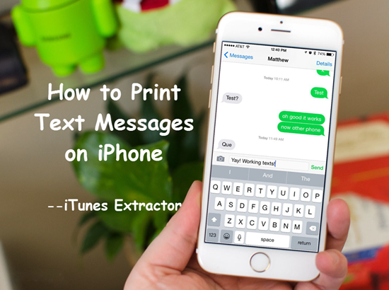 3 Easy Ways to Print Text Messages on iPhone X/8/7/6s/6/SE