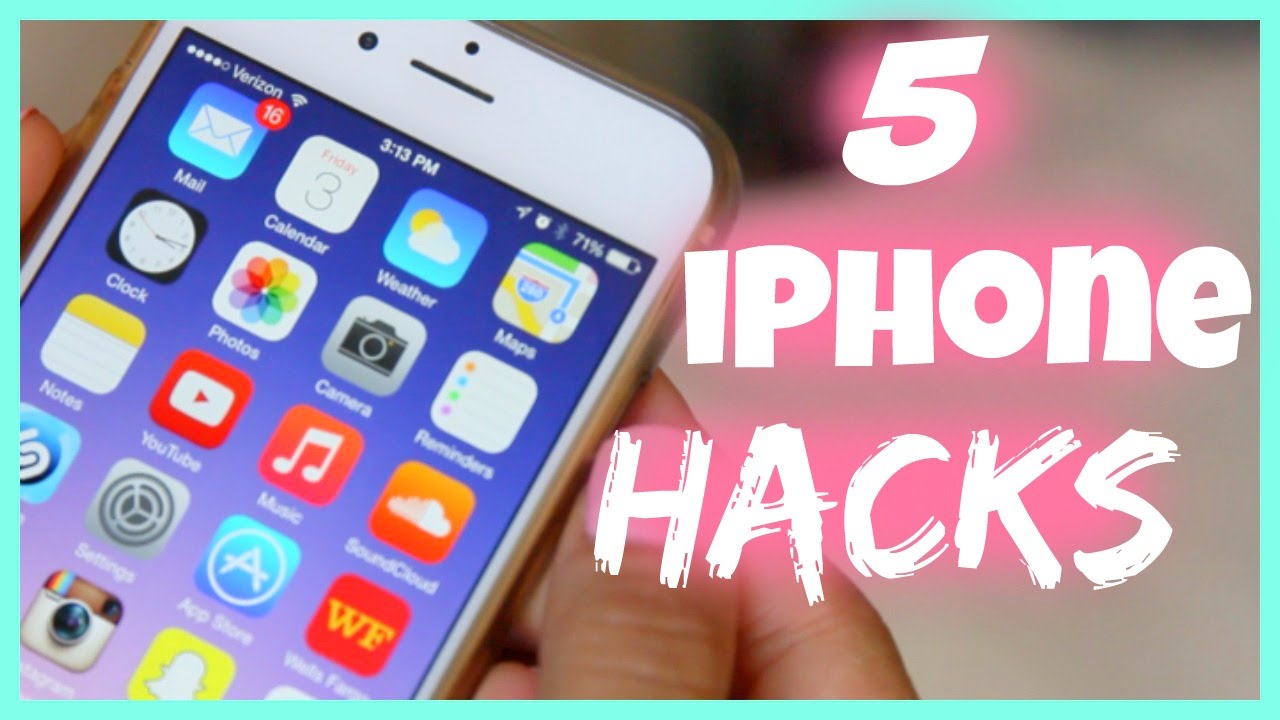 5 iPhone HACKS!