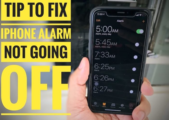 Fix Alarm Not Working/Going Off in iPhone XS Max, iPhone XS and iPhone ...