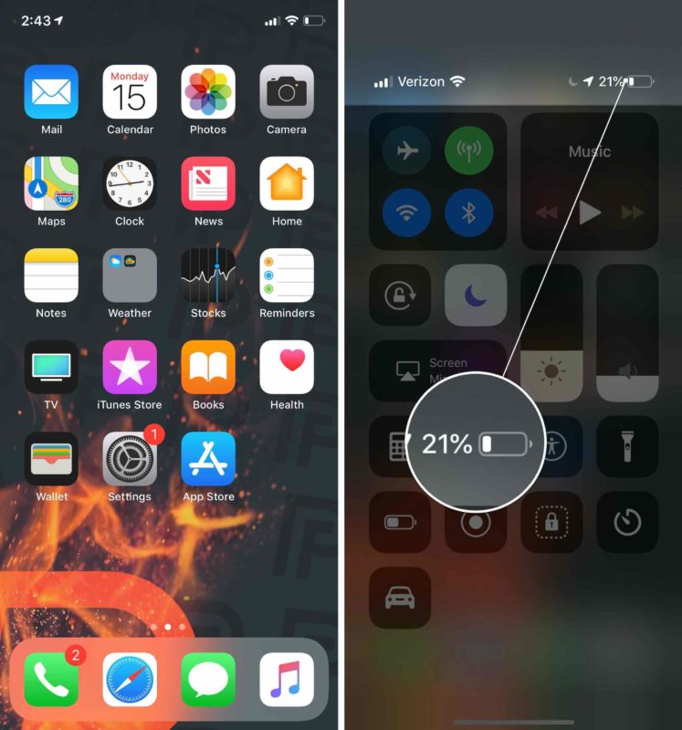 How Do I Show Battery Percentage On iPhone X, XS, XS Max, And XR?
