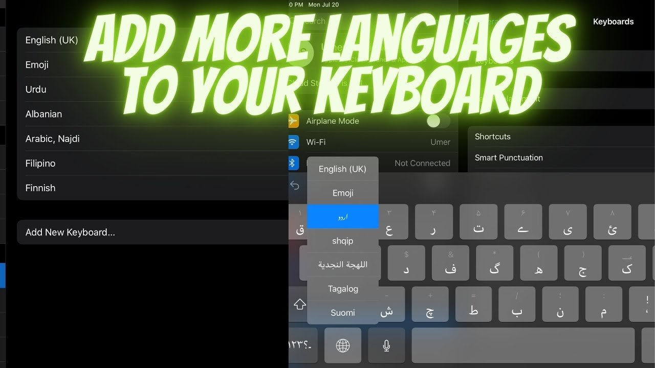 How to Add More Languages to Your Keyboard!(IOS)