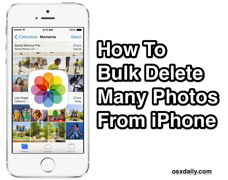 How to Bulk Remove Many Photos on iPhone Quickly with a Date Trick