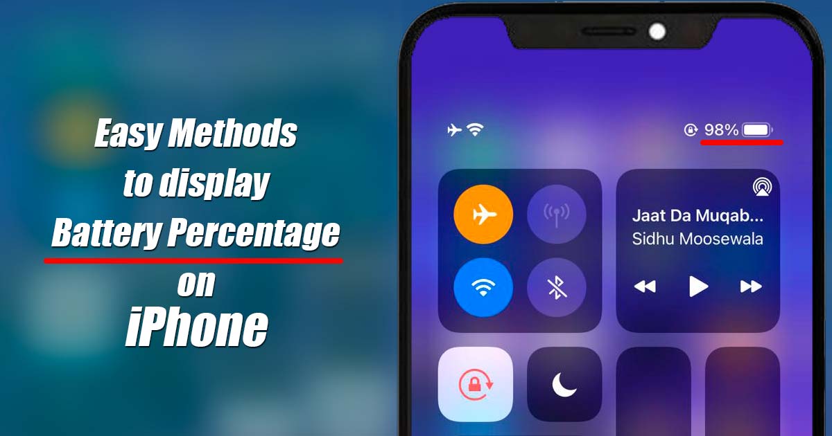 How to Display Battery Percentage on iPhone 11, iPhone 11 Pro and ...
