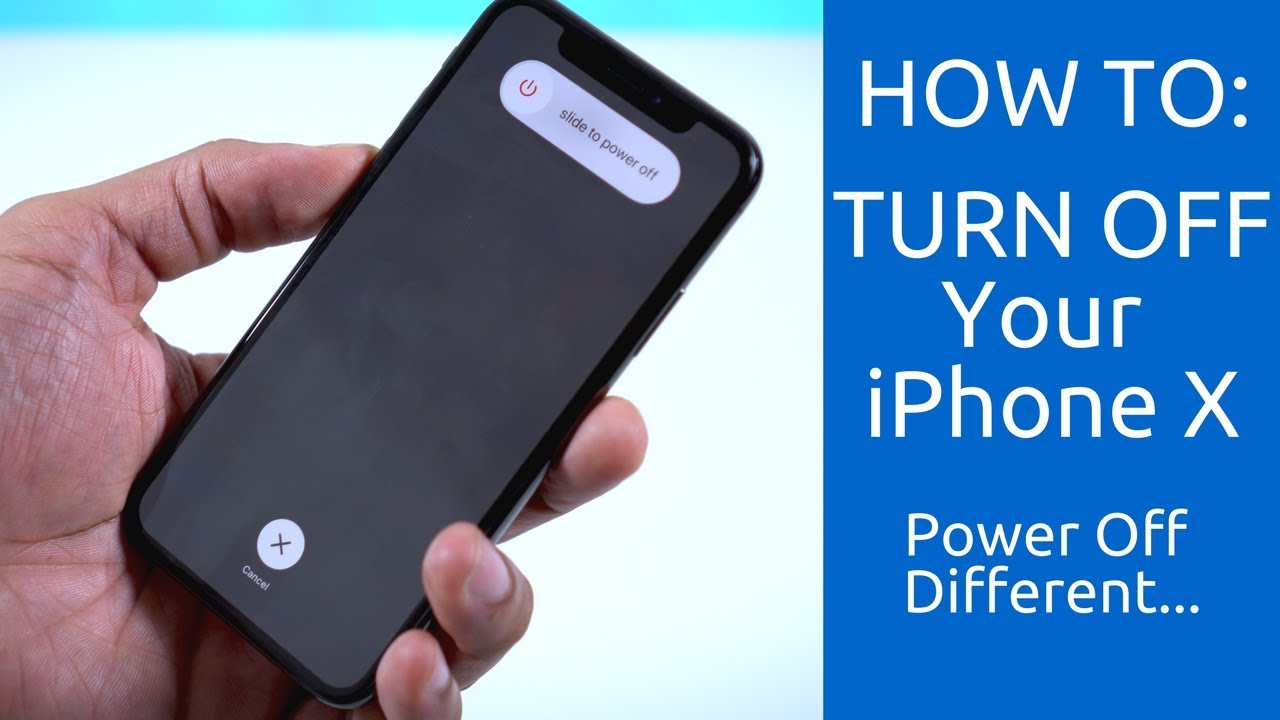How To Turn Off Your iPhone X: Power Off Different.....
