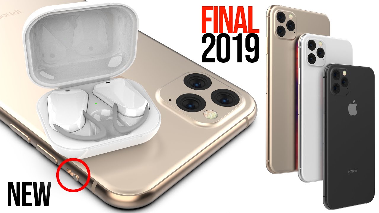 iPhone 11 FINAL Design Leaks &  AirPods 3 in 2019!