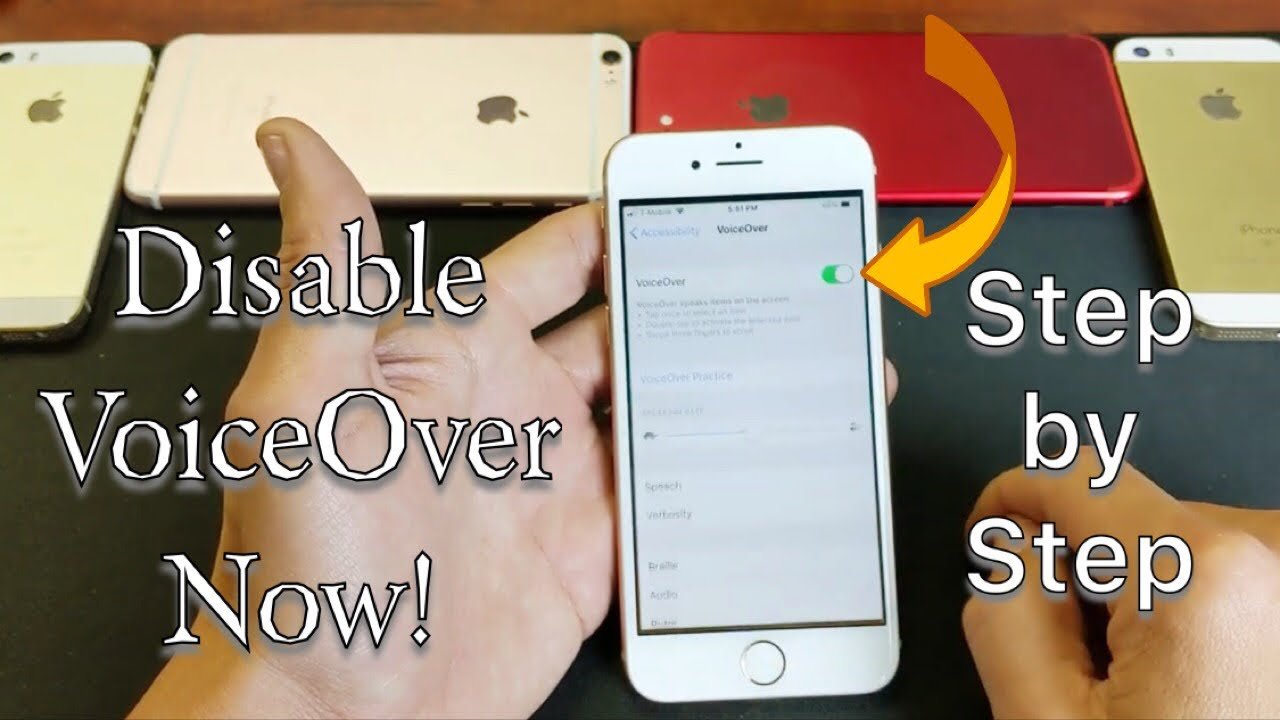 iPhone 8 / 8 Plus: How to Turn Off / Disable VoiceOver