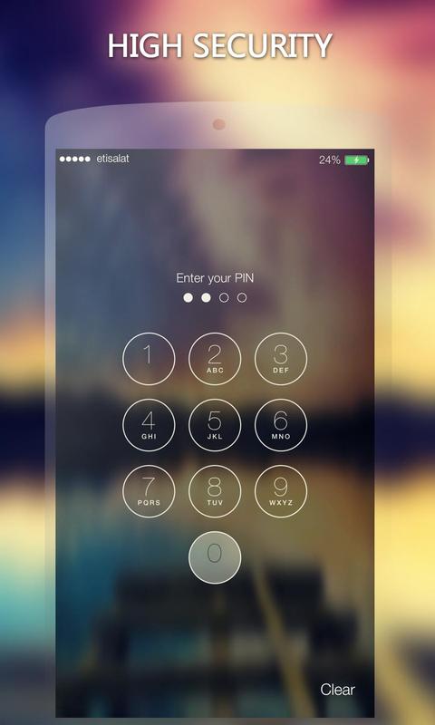 Lock Screen IPhone 7 for Android
