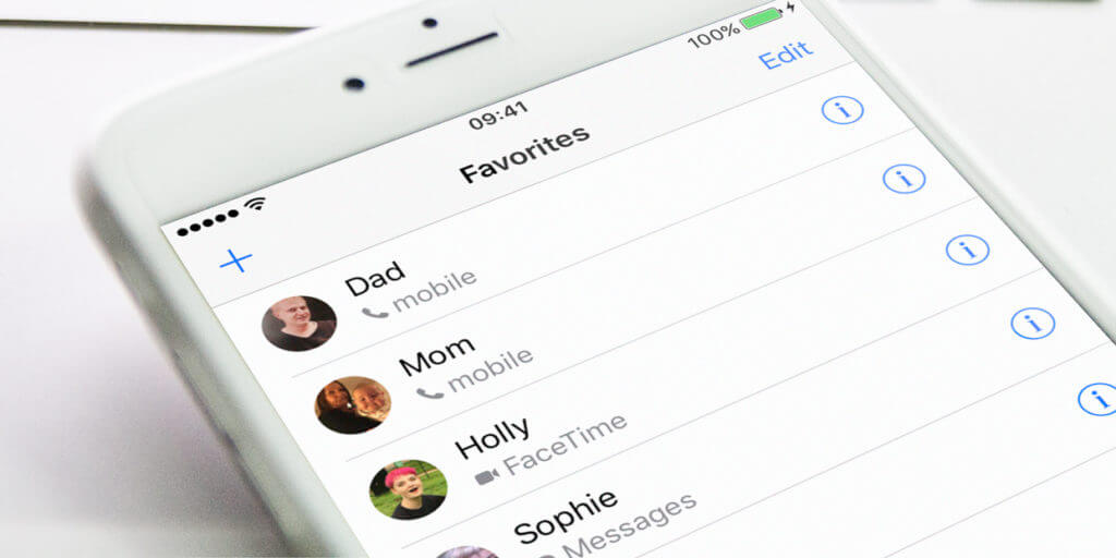 Speed dial: set up favorite contacts for quick calls