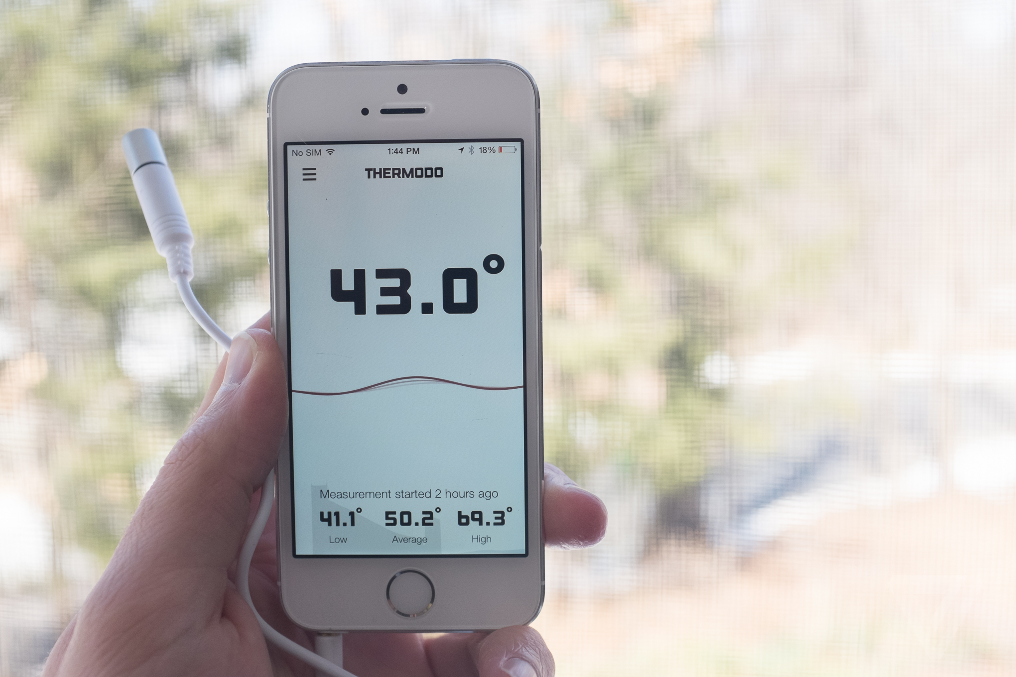 Thermodo turns your smartphone into an instant thermometer