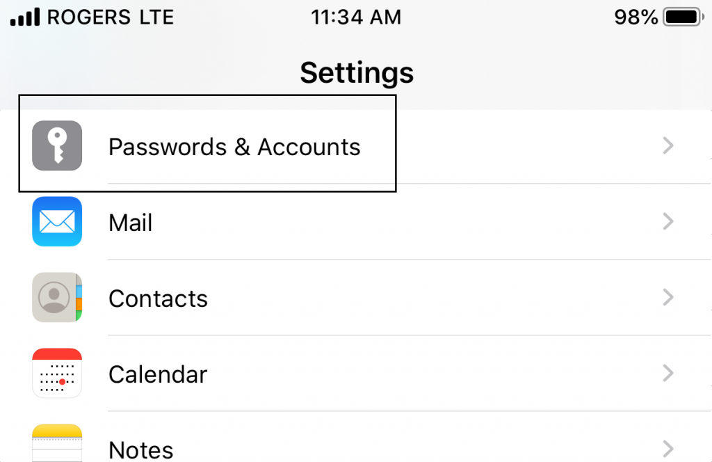 Alliance Technology Associates inc. How to Update Email Password on iOS ...