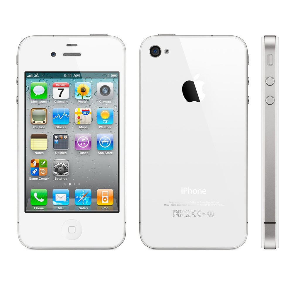 Buy Refurbished Apple iPhone 4 16GB (White) Online @ â¹3999 from ShopClues