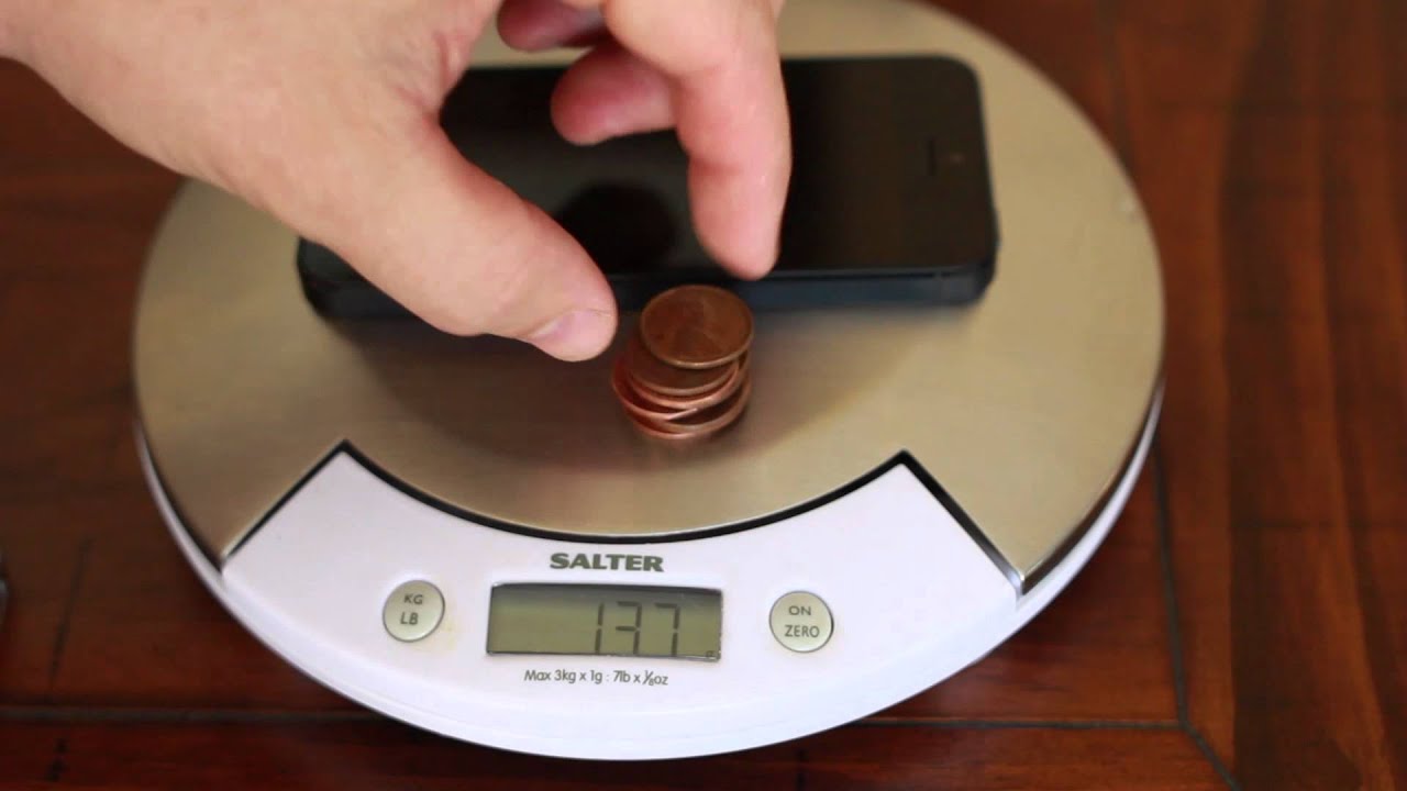 How much does the iPhone 5 Weigh? 10 pennies less than the iPhone 4S ...