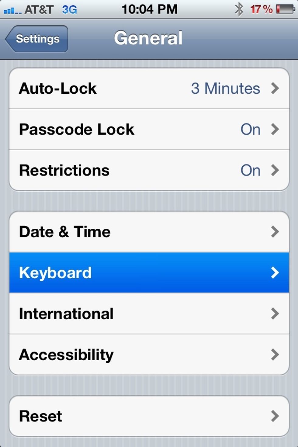 How to add keyboards (iphone &  ipods)