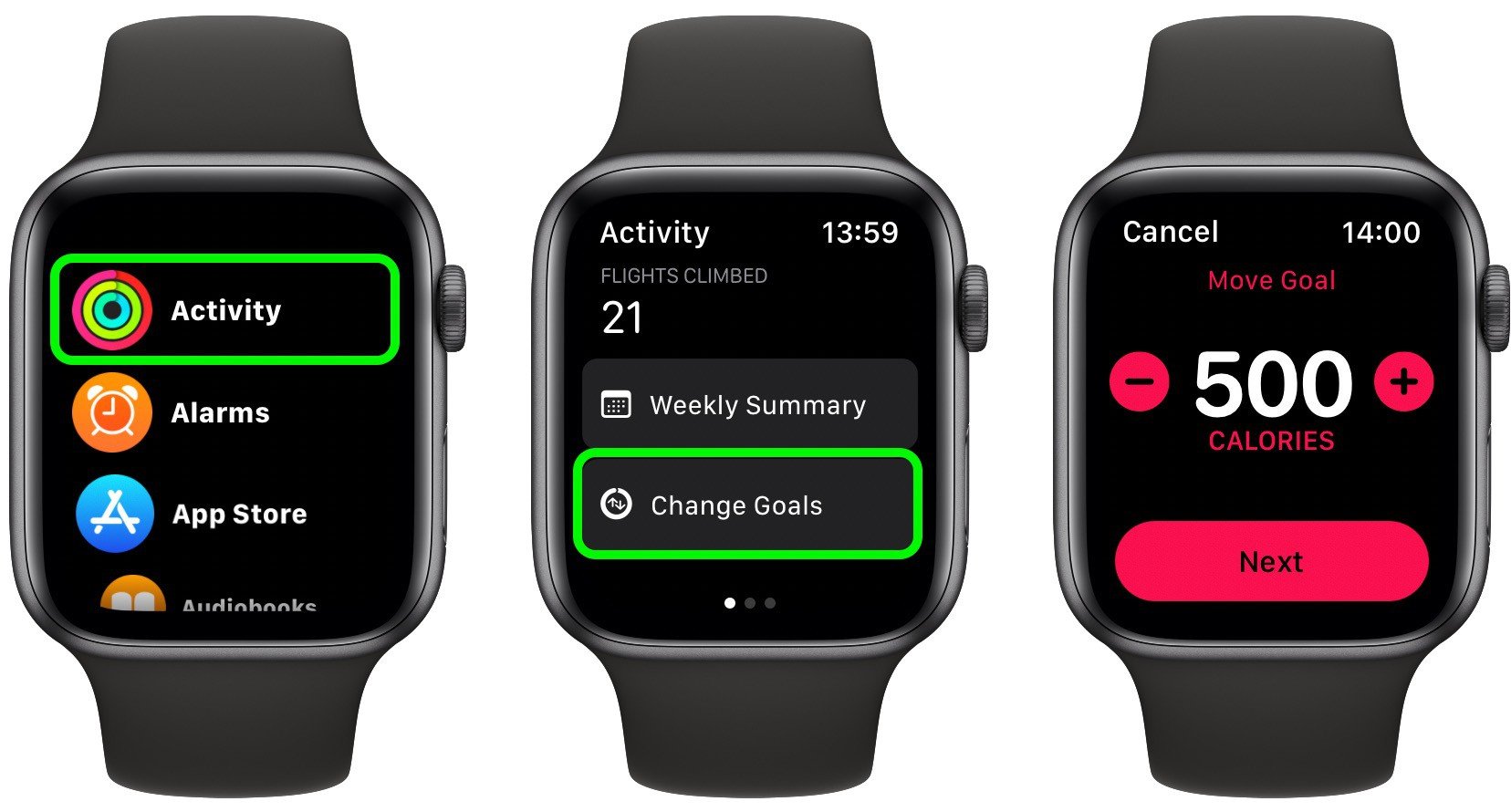 How to Change Activity Goals on Apple Watch