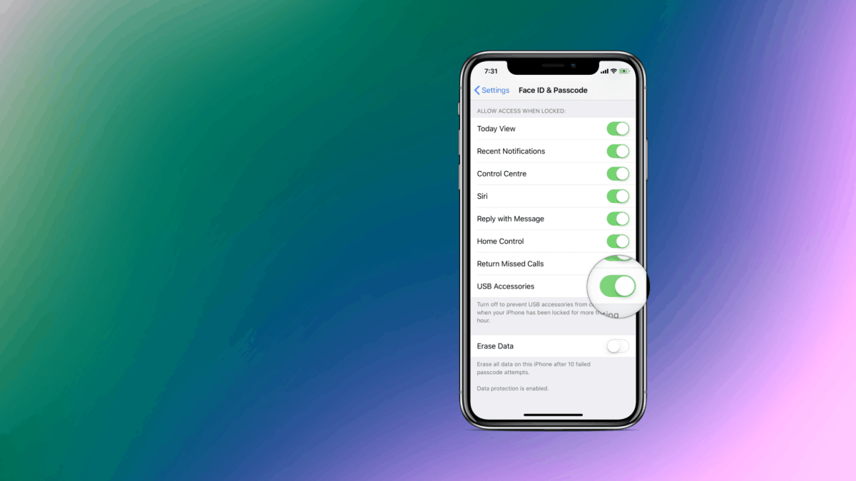 How to connect iPhone to Mac or PC without unlocking on iOS 12