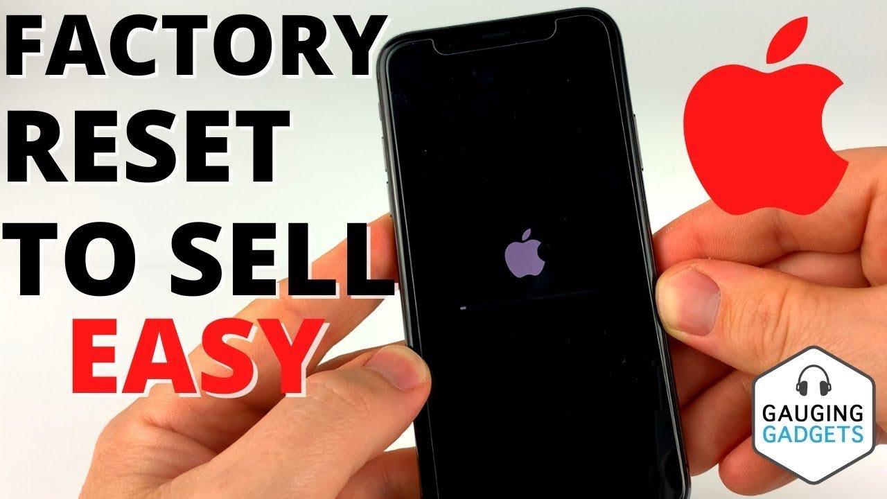 How to Factory Reset iPhone to Sell