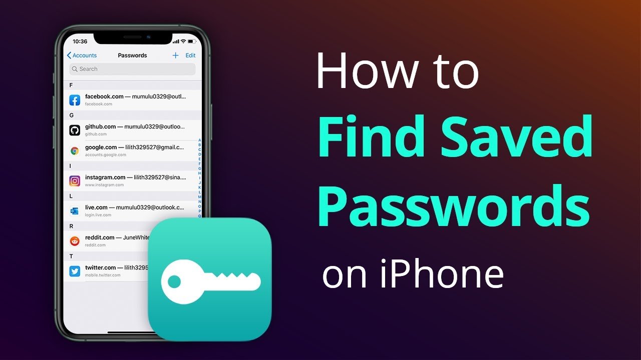How to Find App and WiFi Password Saved on iPhone [2 Ways ...
