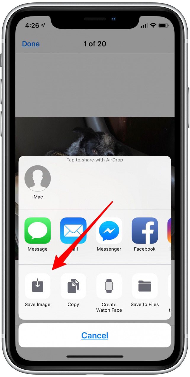 How to Save (All) Pictures from Messages &  Facebook on Your iPhone
