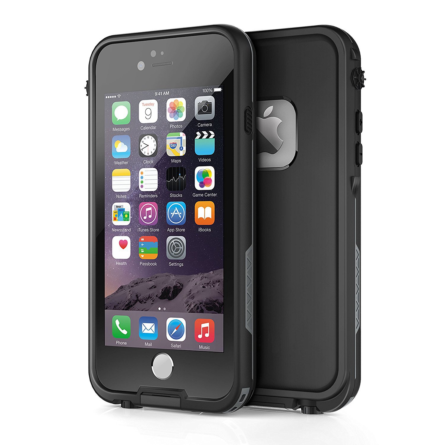 iPhone 6s Plus &  iPhone 6 Plus Case Slim Waterproof Shockproof Screen ...