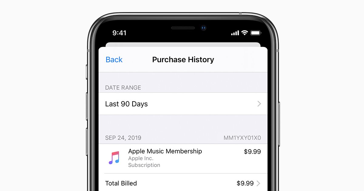 See your purchase history for the App Store or iTunes Store