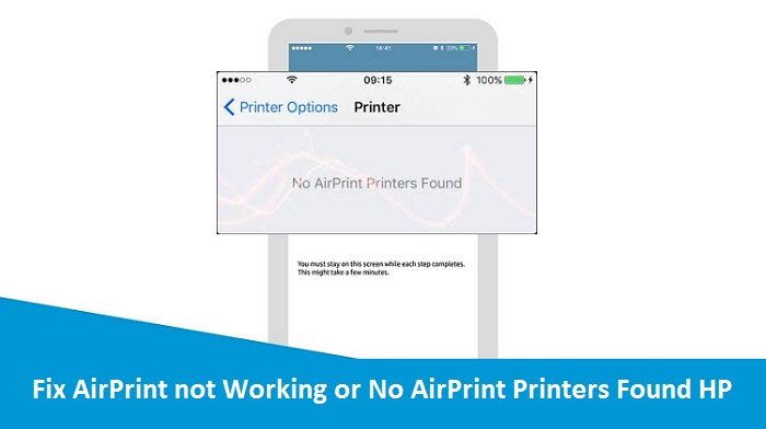 Fix AirPrint not Working or No AirPrint Printers Found