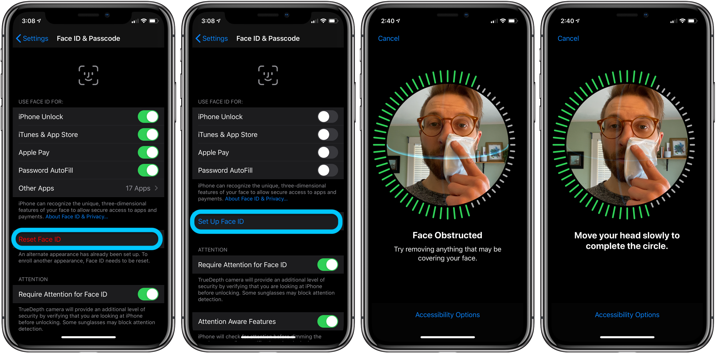 iPhone: How to use Face ID with a mask