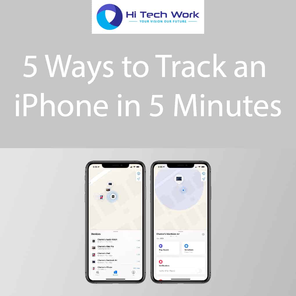 5 Ways to Track an iPhone in 5 Minutes