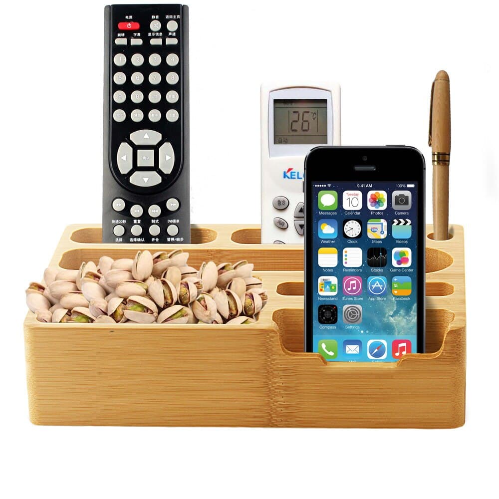 Aliexpress.com : Buy SZYSGSD Bamboo Remote Control Storage Box Holder ...